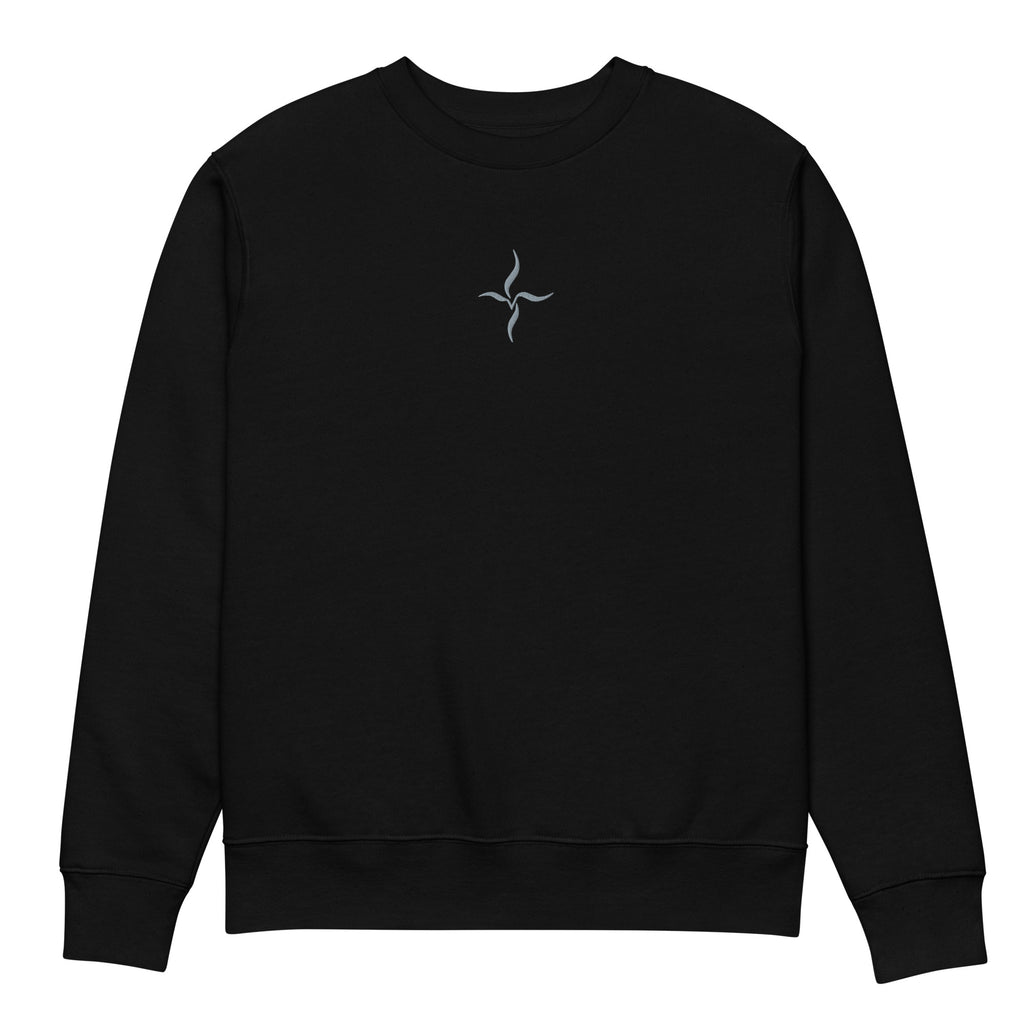 VEYR Presence Crew in Black, front view