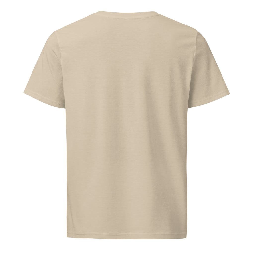 VEYR Air Tee in Desert Dust, back view