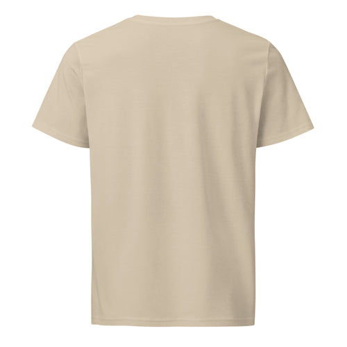 VEYR Air Tee in Desert Dust, back view