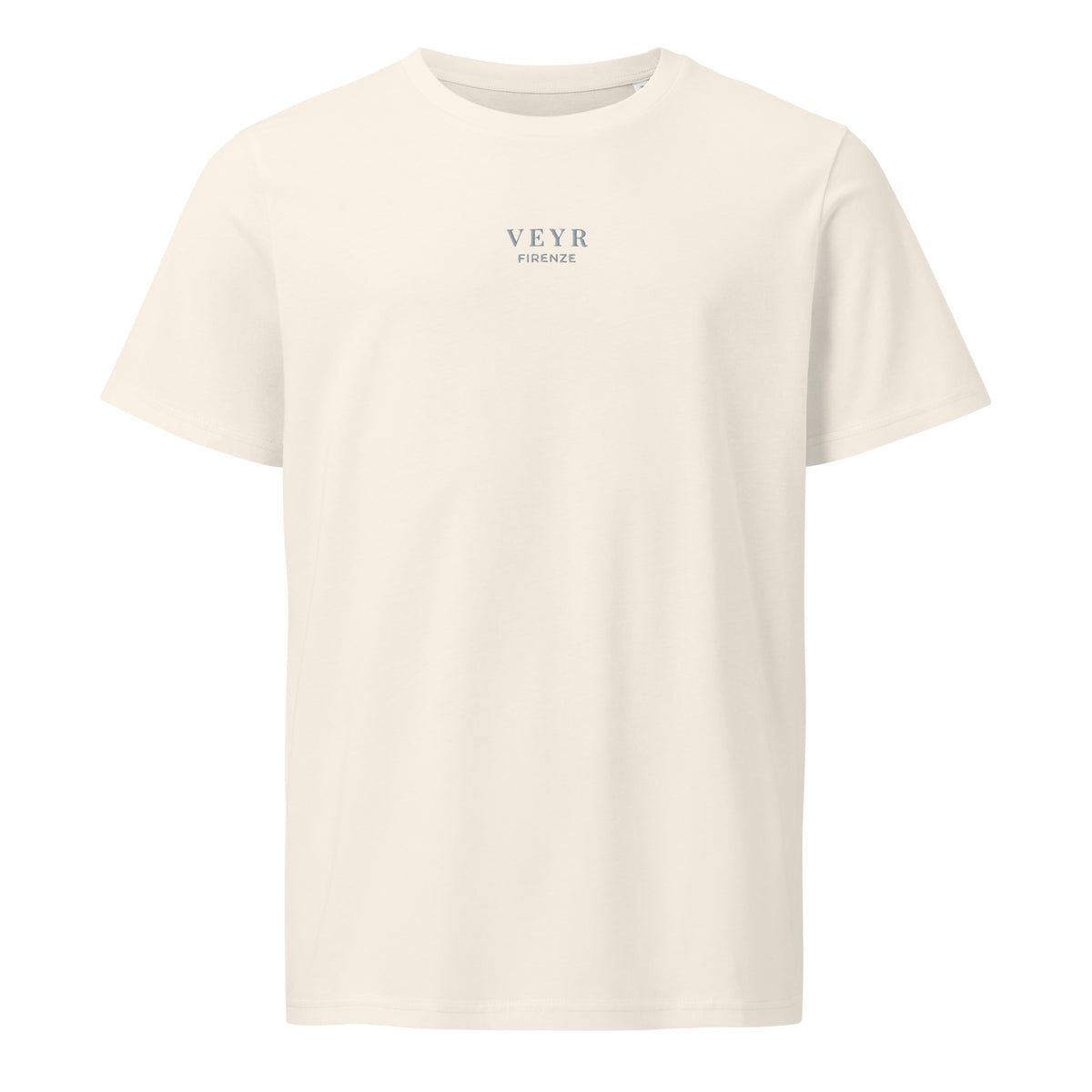 VEYR Air Tee in Vintage White, front view