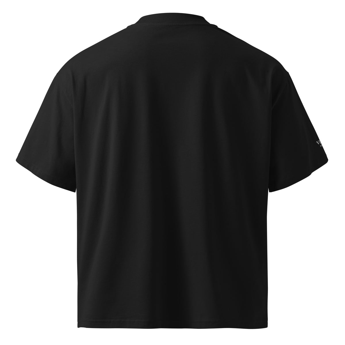 VEYR Structure Tee in Black, back view